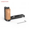 SmallRig L-Shape Wooden Grip with Cold Shoe for Sony ZV1 Camera 2936