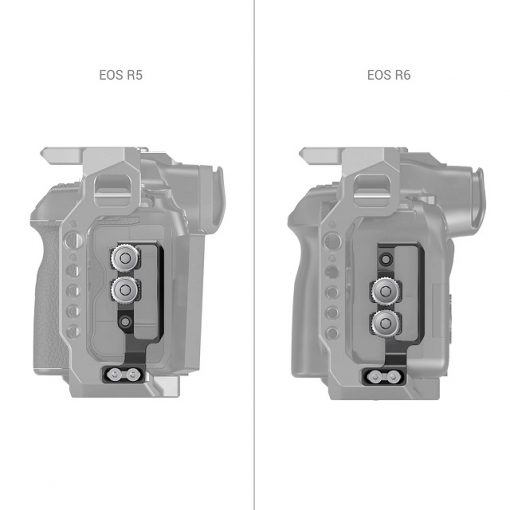 SmallRig HDMI and USB-C Cable Clamp for EOS R5 and R6 Cage 2981