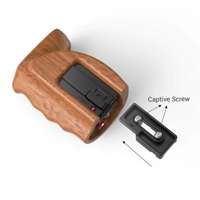 SmallRig Quick Release Wooden Grip for Z CAM E2 Series Cameras HTS2457